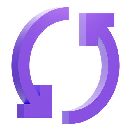 Sync  3D Icon