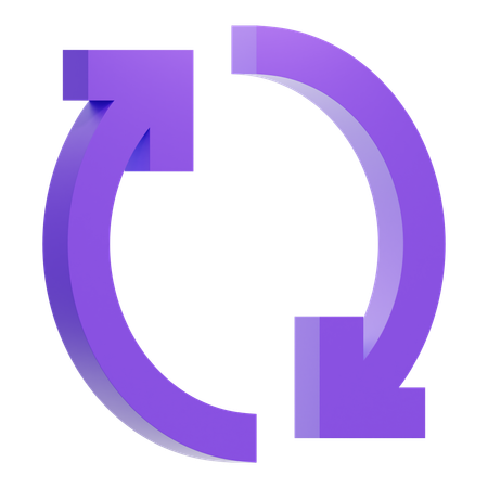 Sync  3D Icon