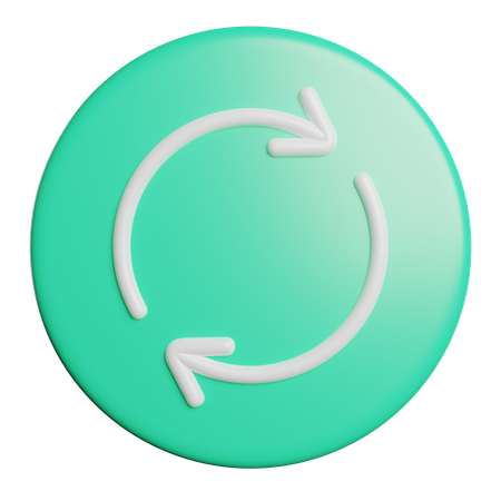 Sync  3D Icon