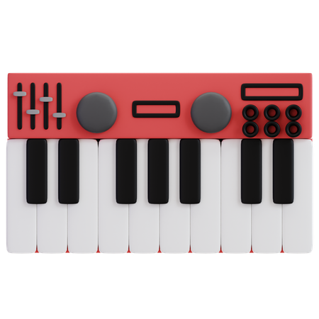 Synthesizer  3D Icon