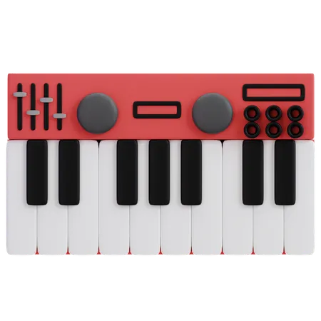 Synthesizer  3D Icon