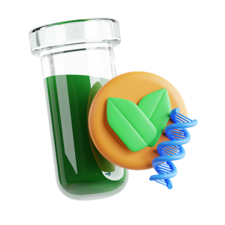 Synthetic Biology  3D Icon