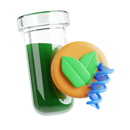 Synthetic Biology  3D Icon