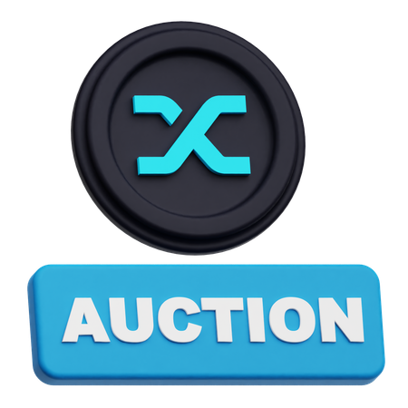 Synthetix Coin Auction  3D Icon