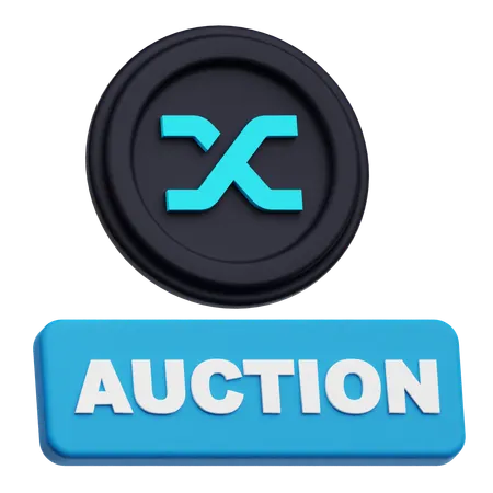 Synthetix Coin Auction  3D Icon