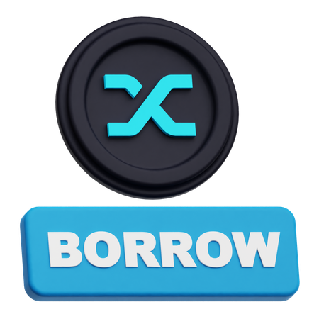 Synthetix Coin Borrow  3D Icon