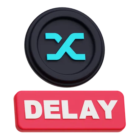 Synthetix Coin delay  3D Icon