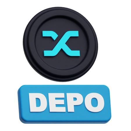 Synthetix Coin depo  3D Icon
