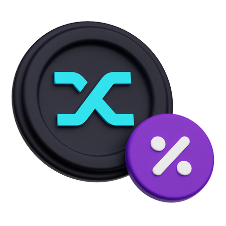 Synthetix Coin Discount  3D Icon