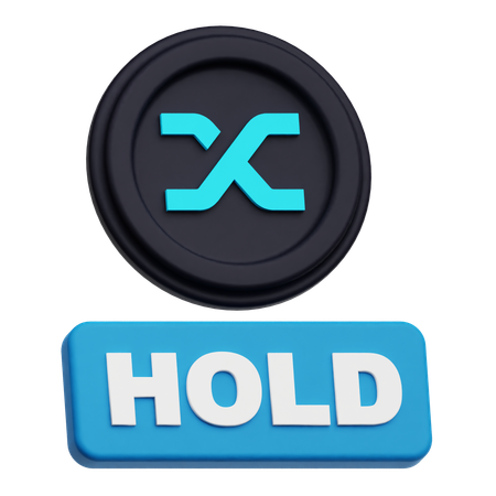 Synthetix Coin Hold  3D Icon