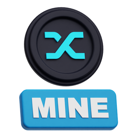 Synthetix Coin Mine  3D Icon