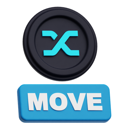 Synthetix Coin move  3D Icon