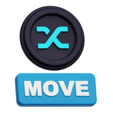 Synthetix Coin move  3D Icon