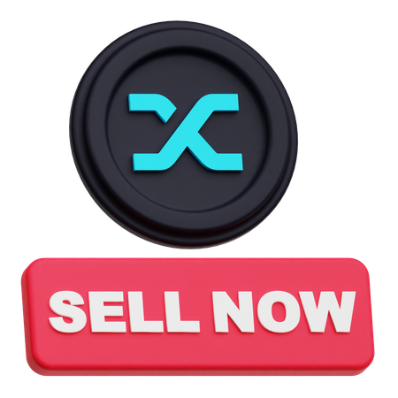 Synthetix Coin sell now  3D Icon