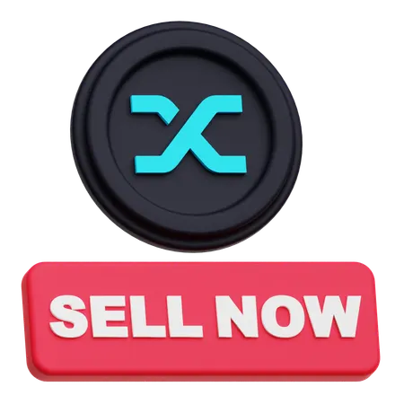 Synthetix Coin sell now  3D Icon