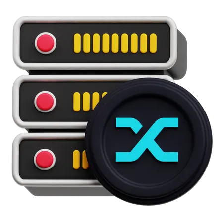 Synthetix Coin Server  3D Icon