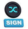 Synthetix Coin sign