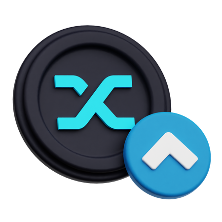 Synthetix Coin Up  3D Icon