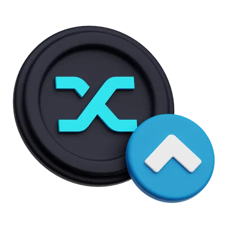 Synthetix Coin Up  3D Icon