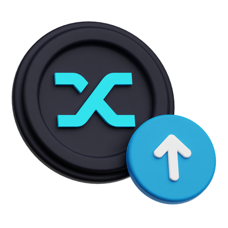 Synthetix Coin Up  3D Icon