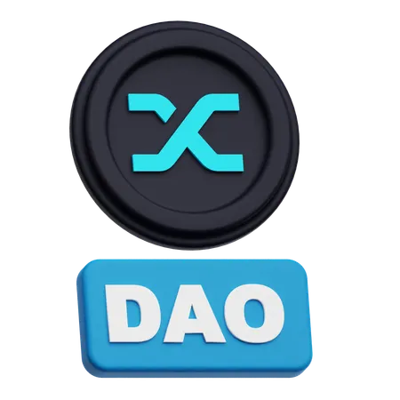 Synthetix Dao  3D Icon