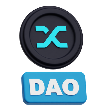 Synthetix dao  3D Icon