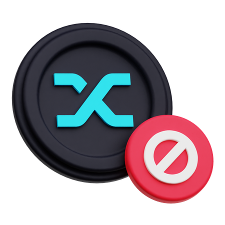Verbot von Synthetix-Münzen  3D Icon