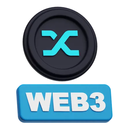 Synthetix Web 3  3D Icon