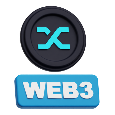 Synthetix Web 3  3D Icon