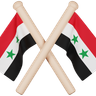 syria flag 3d images