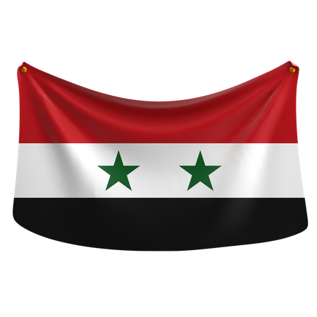 Syrian arab republic  3D Icon