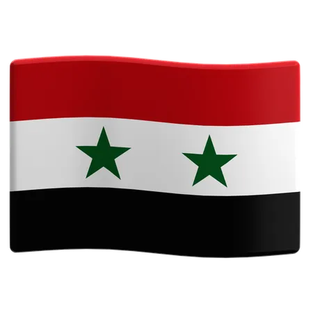 Syrian arab republic  3D Icon