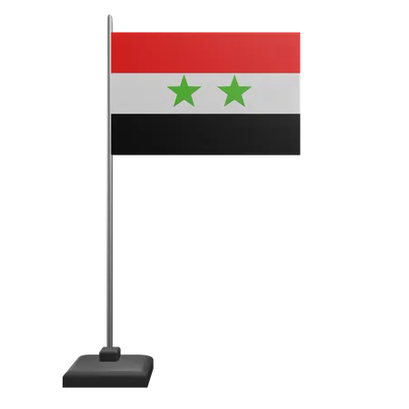 Syrien flagge  3D Icon