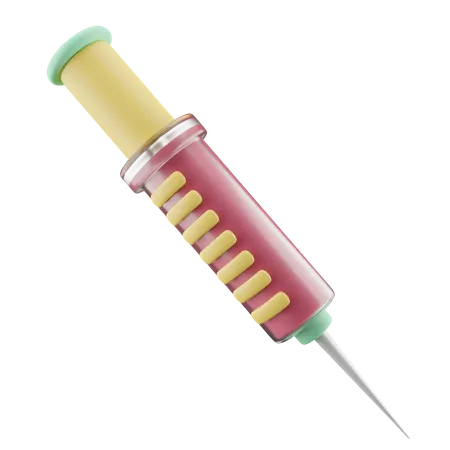 Syringe  3D Icon