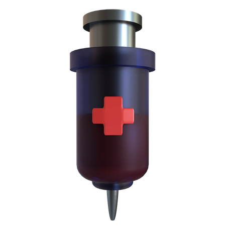 Syringe  3D Icon