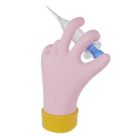 Syringe  3D Icon