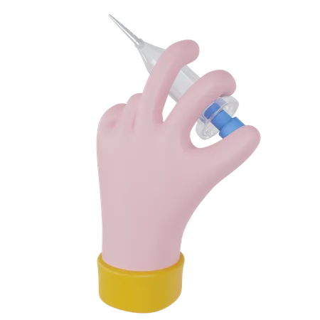 Syringe  3D Icon