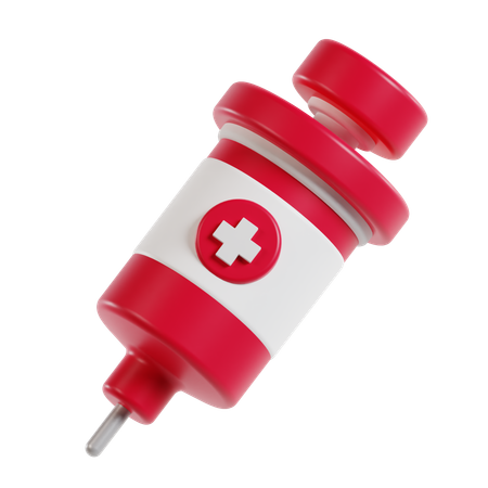 Syringe  3D Icon