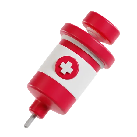 Syringe  3D Icon