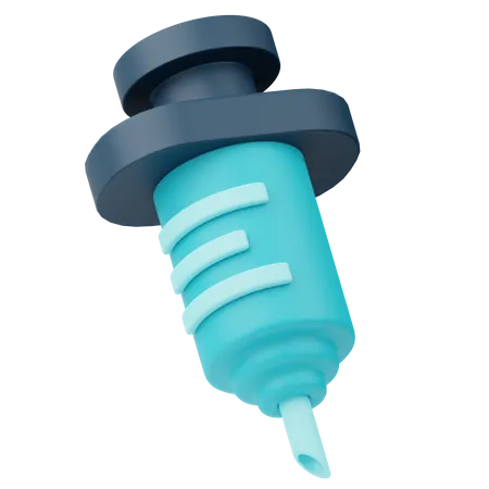 Syringe  3D Icon