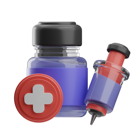 Syringe  3D Icon