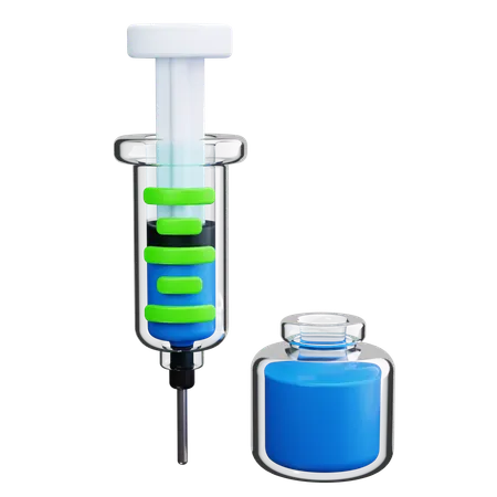 Syringe  3D Icon