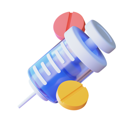 Syringe  3D Icon