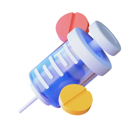 Syringe  3D Icon