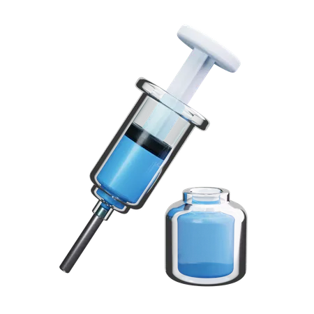 Syringe  3D Icon