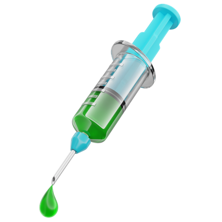 Syringe  3D Illustration