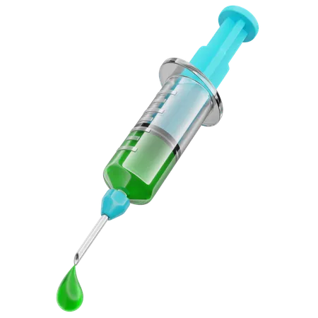 Syringe  3D Illustration