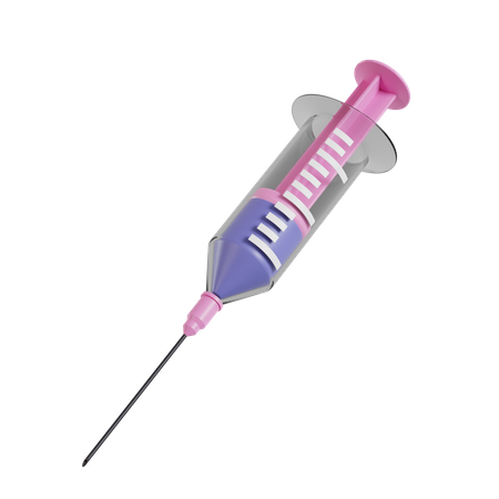 Syringe  3D Illustration