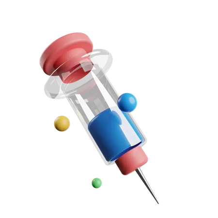 Syringe  3D Illustration