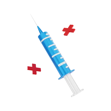 Syringe  3D Illustration